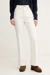 Džíny Sisley dámské, high waist, 4MCPLE043