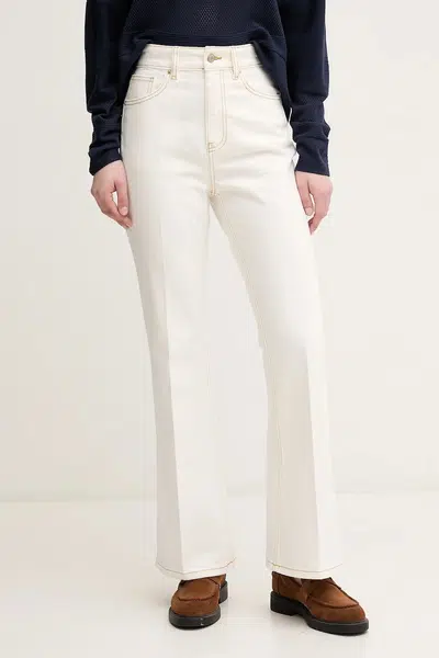 Džíny Sisley dámské, high waist, 4MCPLE043