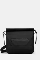 Taška Rains Trail Rolltop Messenger Bag W3 černá barva, 14490.01