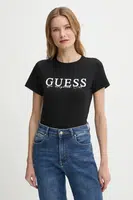 Tričko Guess KAMELIE černá barva, V5GI15 J1314