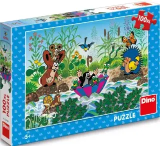 Puzzle Krtečkova plavba - 100XL dílků