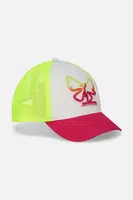 Dětská baseballová čepice Coccodrillo růžová barva, vzorovaná, ACCESSORIES SUMMER GIRL