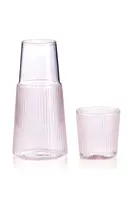 Karafa se sklenicí IVV Narciso 0,6 + 0,23 L