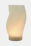 Bezdrátová stolní LED lampa Palais Royal 21 cm bílá barva