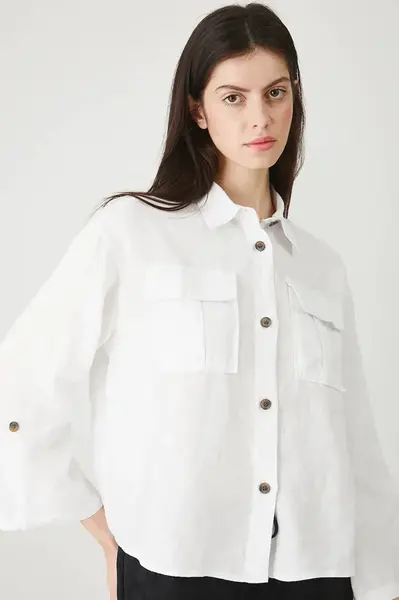 Lněná košile Medicine