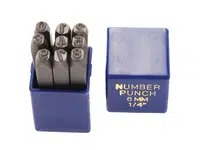 BGS Technic BGS 3028 Razící matrice - Číslice 2,5 mm