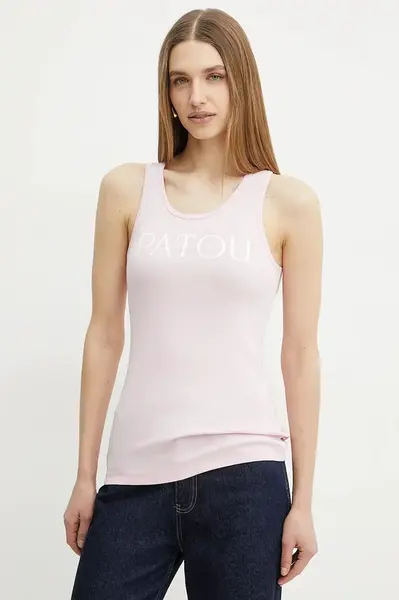 Bavlněný top Patou růžová barva, JE0159994