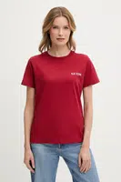 Tričko Guess červená barva, W5RI04 I3Z14