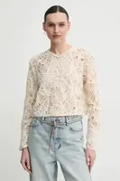 Halenka Day Birger et Mikkelsen Reyne dámská, béžová barva, hladká, DAY65243746