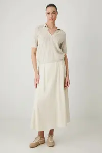 Sukně s příměsí lnu Medicine