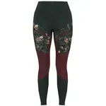 KARI TRAA ANE HIKING Dámské turistické legíny, tmavě zelená, velikost