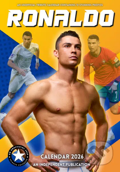 Nástěnný kalendář 2026: Christiano Ronaldo (A3 29,7 x 42 cm)