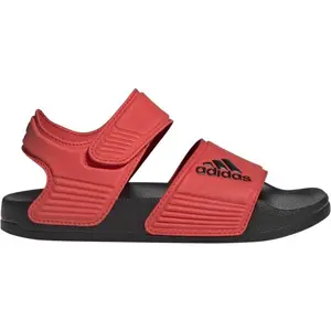 adidas ADILETTE SANDAL K Dětské sandály, červená, velikost