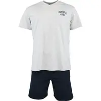 Russell Athletic SET TEE SHORT Pánský pyžamový set, šedá, velikost