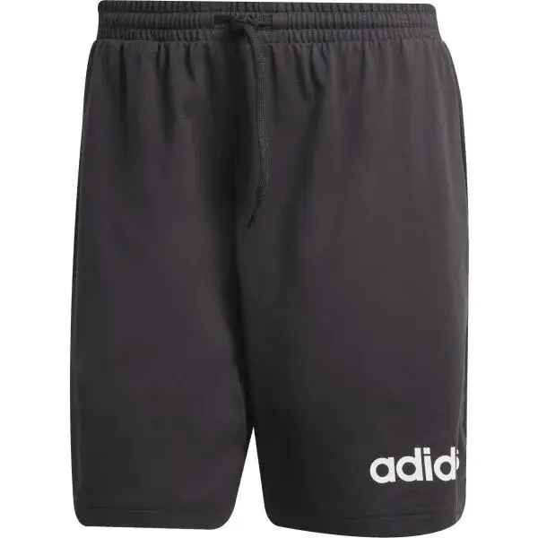 adidas ESSENTIALS LINEAR SHORTS Pánské kraťasy, černá, velikost