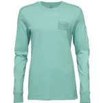 Billabong A/DIV LS TEE Dámské tričko, světle modrá, velikost