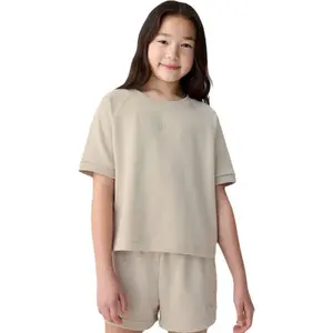 GAP LOGO RAGLAN Dívčí mikina, béžová, velikost