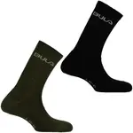 Bula 2PK WOOL SOCK Pánské ponožky, černá, velikost 40-42