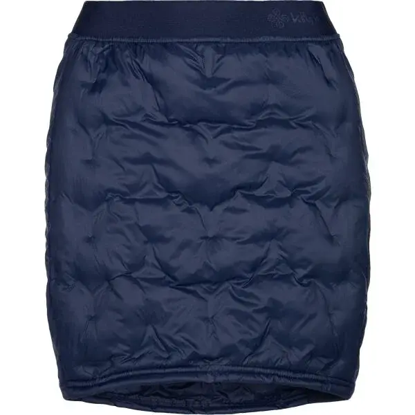 KILPI LIAN Dámská zateplená sukně, tmavě modrá, velikost