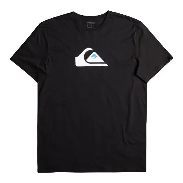 Quiksilver COMP LOGO SS Pánské triko, černá, velikost