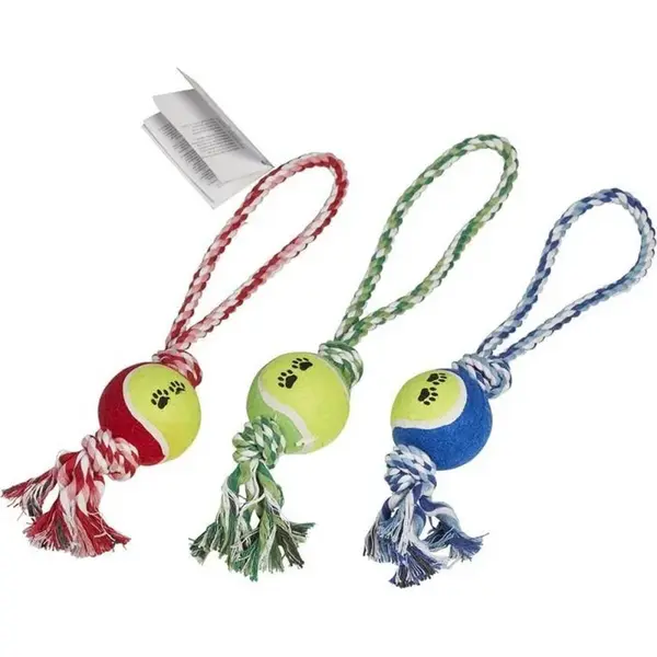 2x Tenisová loptička na lane - hračka pre psa -MOVEO