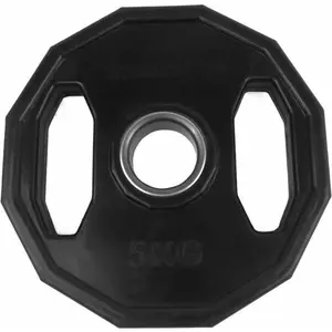 Tunturi OLYMPIC DISK 5 KG x 50 MM Nakládací olympijský kotouč, černá, velikost 5 KG