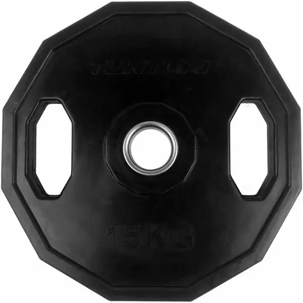 Tunturi OLYMPIC DISK 15 KG x 50 MM Nakládací olympijský kotouč, černá, velikost 15 KG