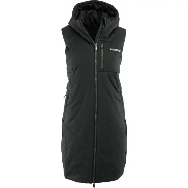 ALPINE PRO LOPPA Dámská vesta, černá, velikost