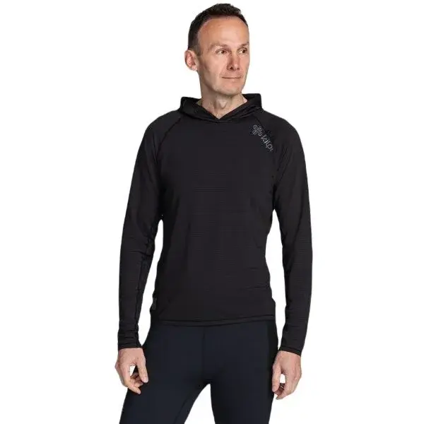 KILPI AILEEN Pánské sportovní triko, černá, velikost XXXL