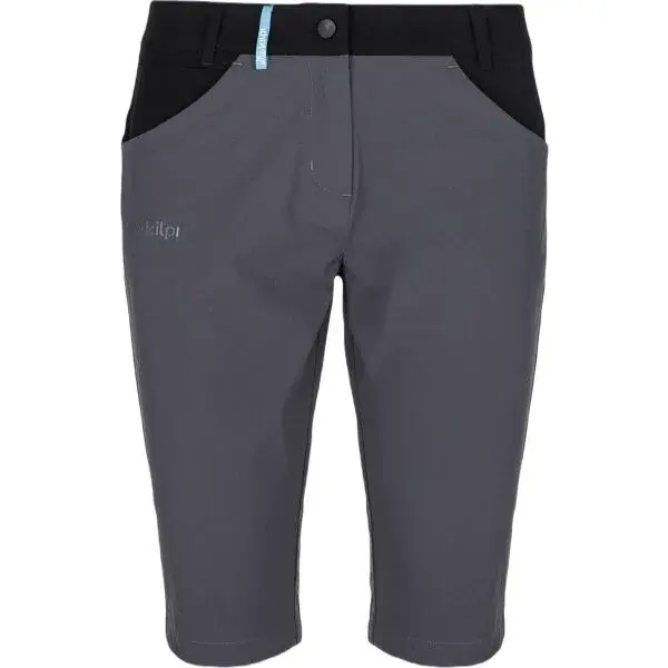 KILPI SYLANE Dámské kraťasy, šedá, velikost