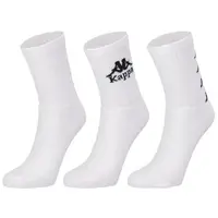 Kappa AUTHENTIC ORNEL KIDS 3P Dětské ponožky, bílá, velikost