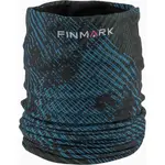 Finmark MULTIFUNCTIONAL SCARF WITH FLEECE Multifunkční šátek, černá, velikost