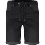 BLEND DENIM Pánské denimové šortky, černá, velikost