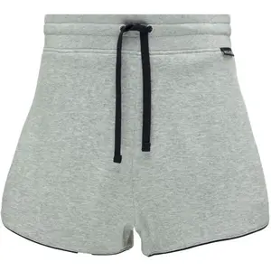 Tommy Hilfiger MONOTYPE CONTRAST PIPING PYJAMA Dámské pyžamové kraťasy , šedá, velikost