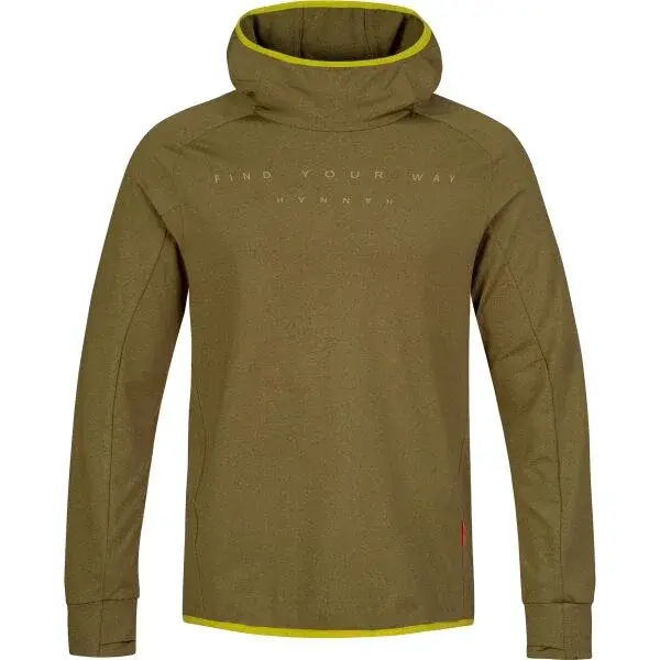 Hannah THONY HOODY Pánská mikina, khaki, velikost