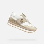 White women's sneakers Geox Nekency - Women's