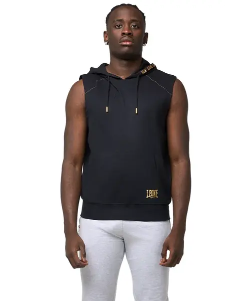 Leone Men's sleeveless hoodie