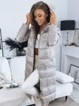 Kábat/bunda dámska GOLDEN PREMIUM khaki Dstreet