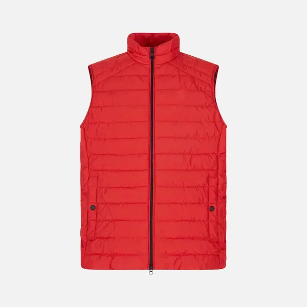 Red Men's Feather Vest Geox Kennet - Men's