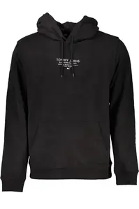Čierna mikina Tommy Hilfiger bez zipsu