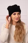 Kesi Dámska čiapka Klarysa K393 čierna