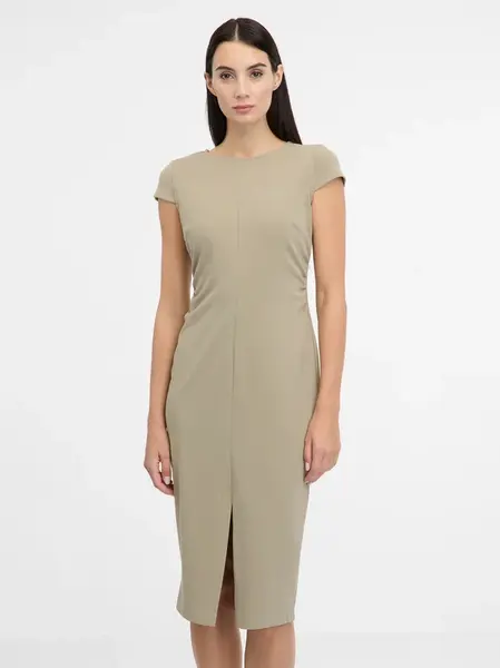 Beige women's midi dress ORSAY - Women's