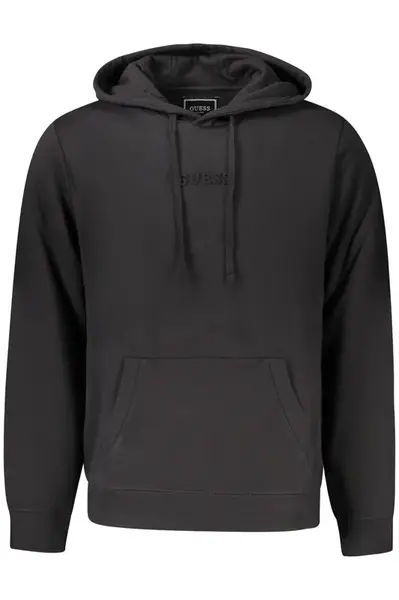 Čierna pánska mikina GUESS JEANS