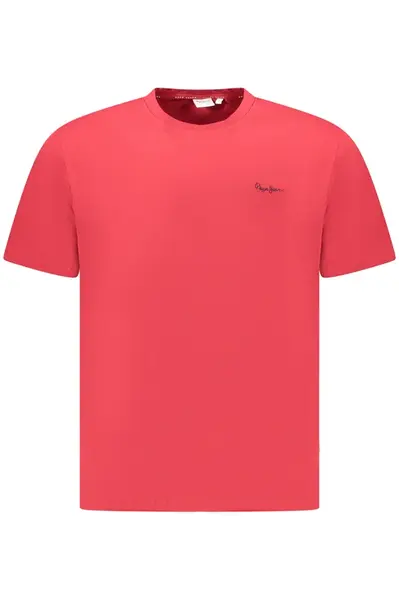 Červené tričko PEPE JEANS s krátkym rukávom