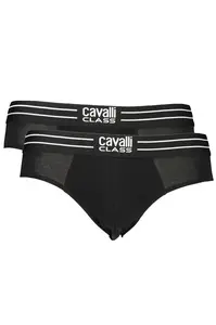 CAVALLI CLASS pánske slipy čierne