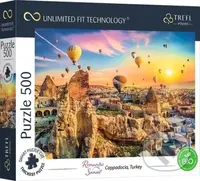 UFT Romantic Sunset Kappadokie, Turecko - puzzle z kategorie Města a stavby
