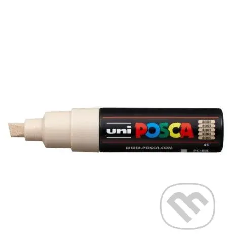 Posca akrylový popisovač PC-8K, 8 mm, béžová (se širokým, seříznutým hrotem)