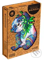 Panda L (Unidragon drevené puzzle) - puzzle z kategorie Zvířata