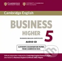 Cambridge BEC 5 Higher: Audio CD - audiokniha z kategorie Jazykové učebnice a slovníky