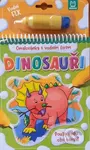 Dinosauři: Omalovánka s vodním fixem (Použij vodu, oživ barvy!) - kniha z kategorie Omalovánky